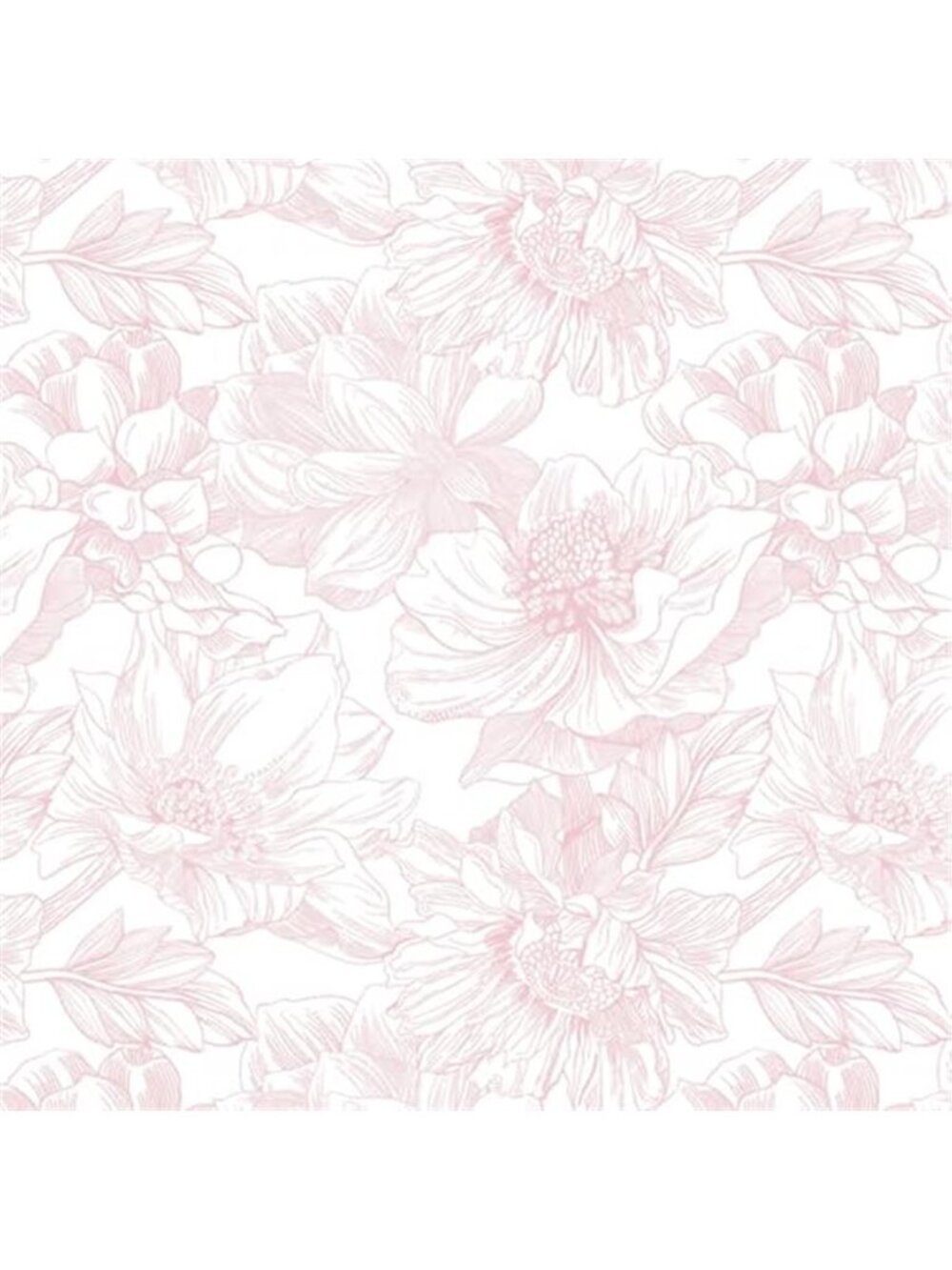 Boho Floral Peel Stick Wallpaper White Pink Removable Self Adhesive Vinyl Decor